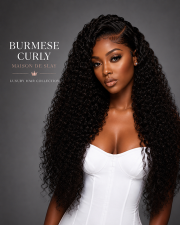 Maison De Slay Burmese Curly HD Lace Wig