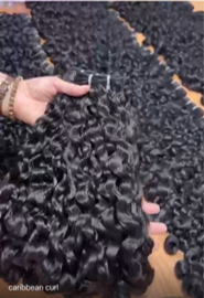 Maison de Slay Caribbean Curly Raw Bundles