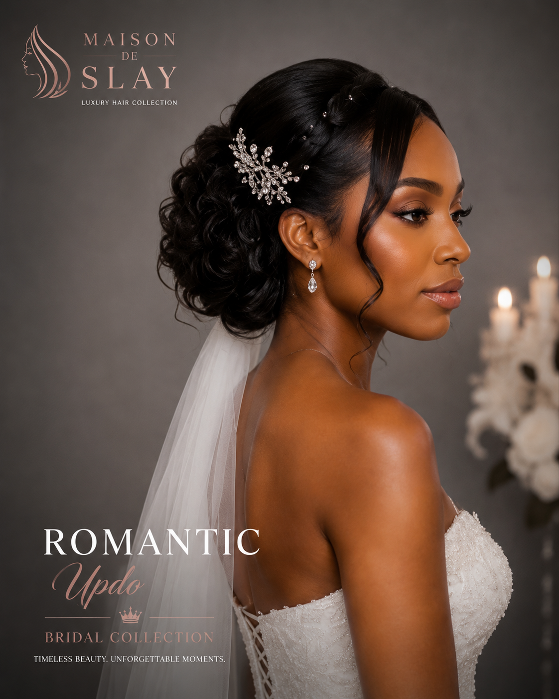 Maison De Slay | Romantic Updo